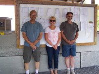 Agg. Match 7 Group Relay Winners - Steve Brennen, Dianne Hoover, John Hoover - Missing, Dave Parker